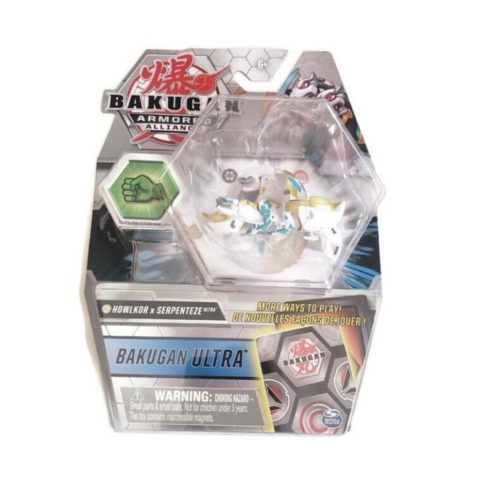 BAKUGAN ULTRA Armored Alliance Howlkor x Serpenteze Ability Gate Card Age 6+